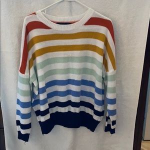 Rainbow Stripes sweater